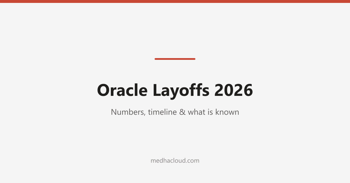 Oracle Layoffs 2026: Numbers, Timeline & What Is Known